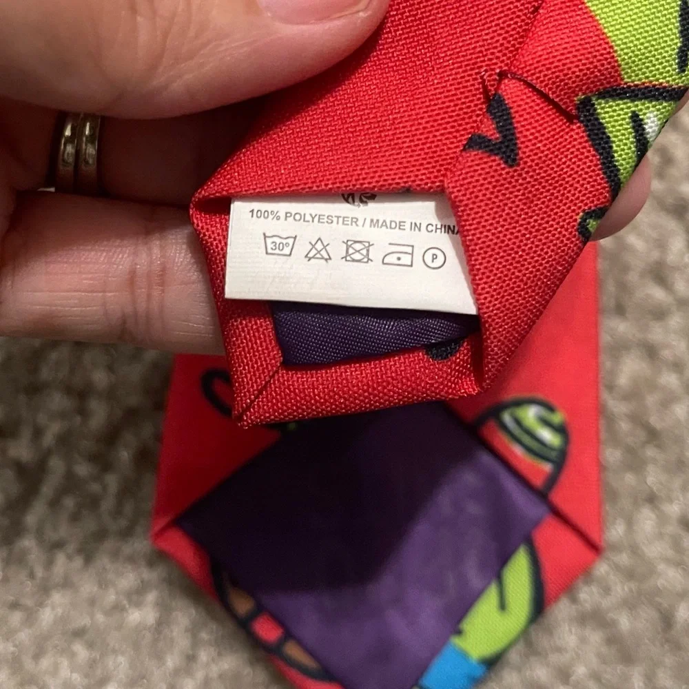 NWT Opposuits Nickelodeon Teenage Mutant Ninja Turtles TMNT Christmas Neck Tie